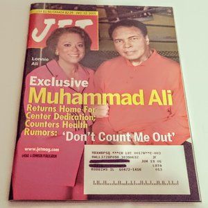 Jet Magazine December 12, 2005 Muhammad Ali